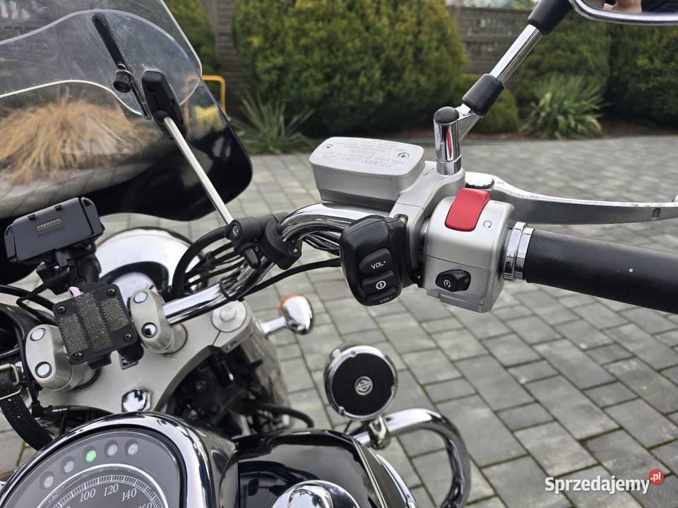 Suzuki VL800 Zadbany Gmole Sakwy Szyba łódzkie Sieradz