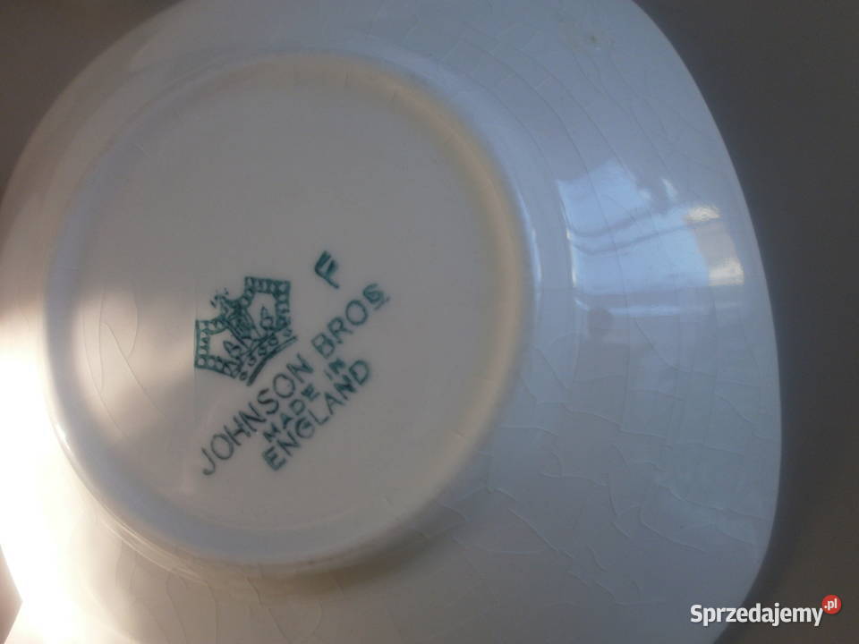 Johnson Bros małe talerzyki miseczki Porcelana i szkło Zielona Góra