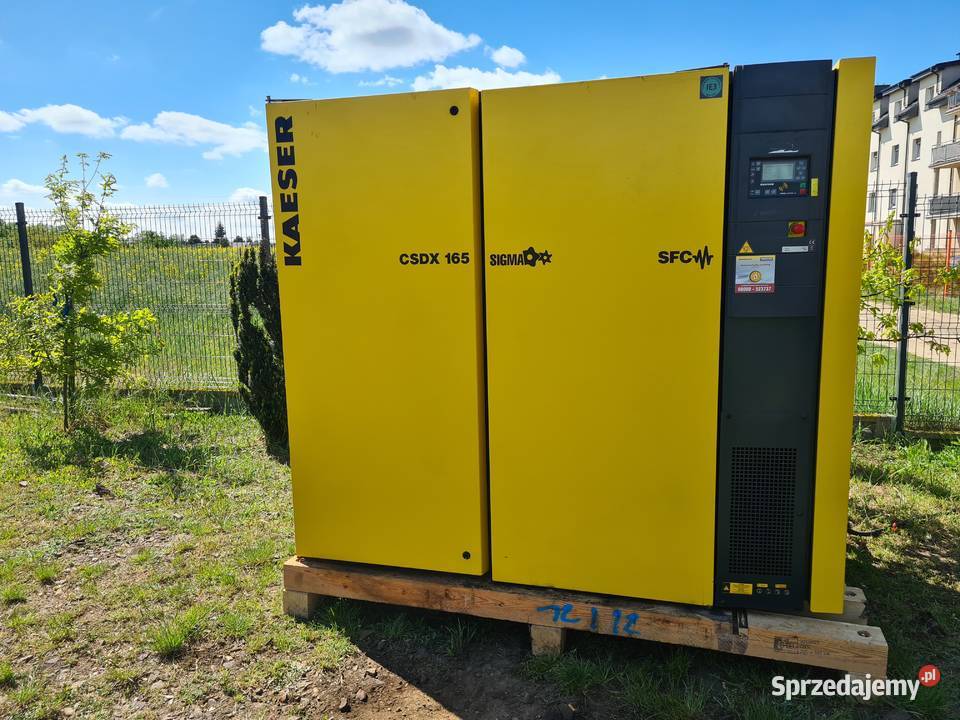 KOMPRESOR ŚRUBOWY KAESER CSDX165 SFC 90Kw 2012r Zduny