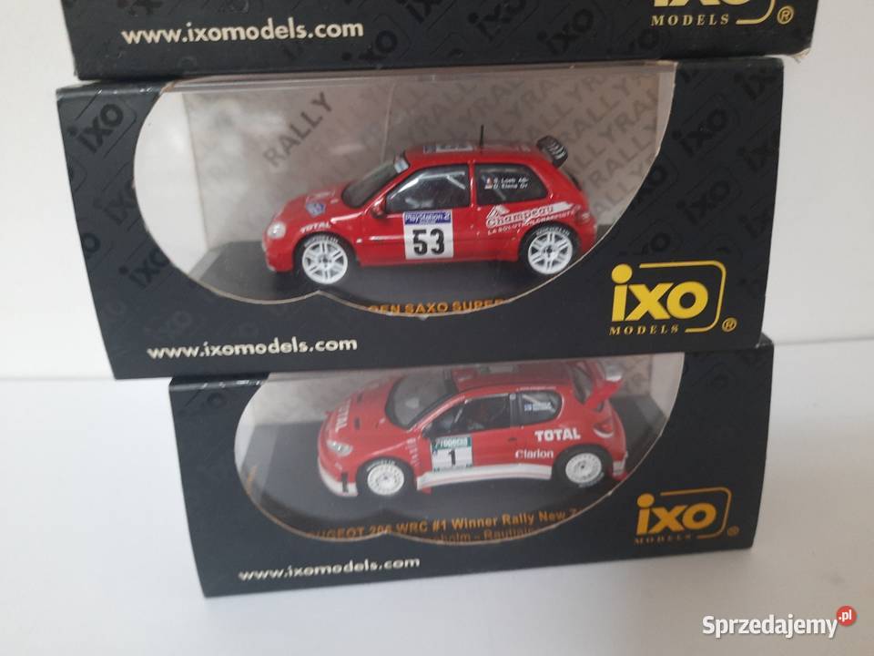 Citroen modele 143 ixo wrc Modelarstwo podkarpackie Rzeszów sprzedam