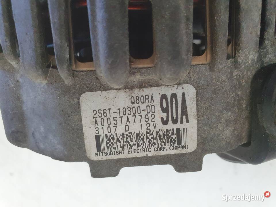 ALTERNATOR Ford Fusion 125 90A 2S6T10300DD Układ elektryczny silnika Chełm