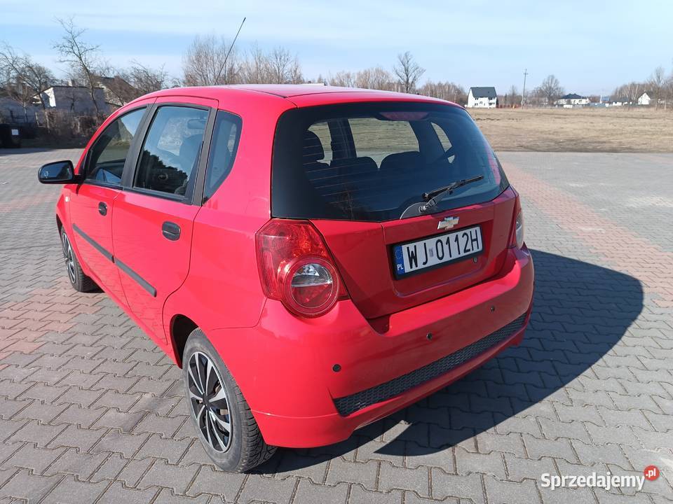 Chevrolet Aveo 12 16V 84 2010r benzyna