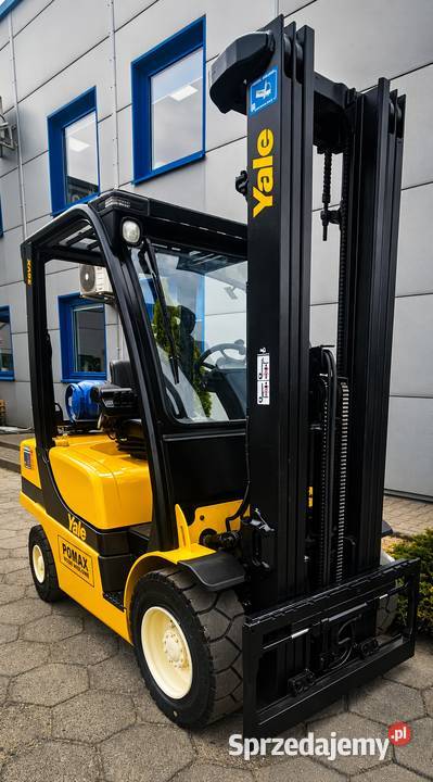 YALE GLP30VX 3T 2007r LPG Triplex 521 m UDT Oborniki