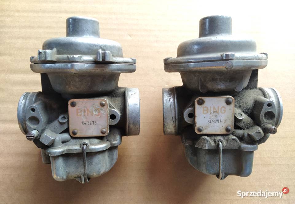 Gaźniki BING 6432 BMW R80 bokser sidecar gaznik wielkopolskie Kalisz sprzedam