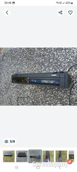 Magnetowid Sanyo uszkodzony Warszawa sprzedam