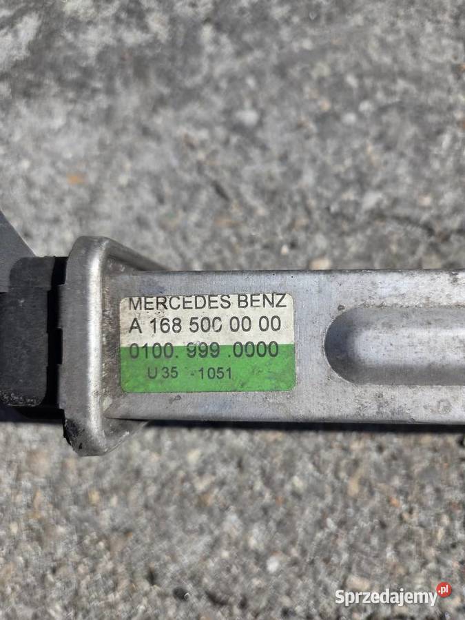 Intercooler Mercedes a klasa 17 CDI Łagów