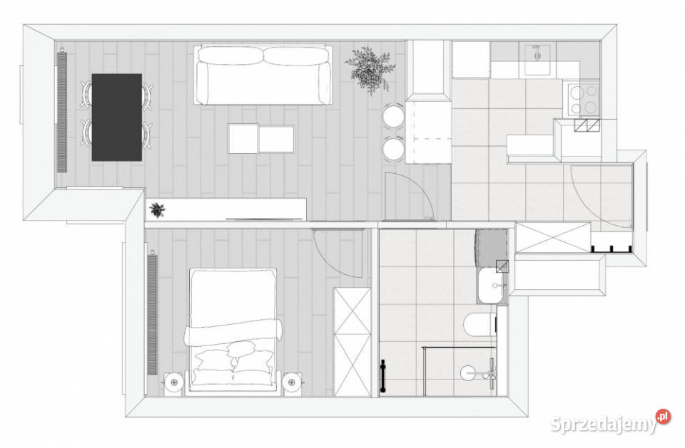 BEZPOŚREDNIO brak PCC mieszkanie 3975 m Otwocka Liczba pokoi 2 mazowieckie Warszawa