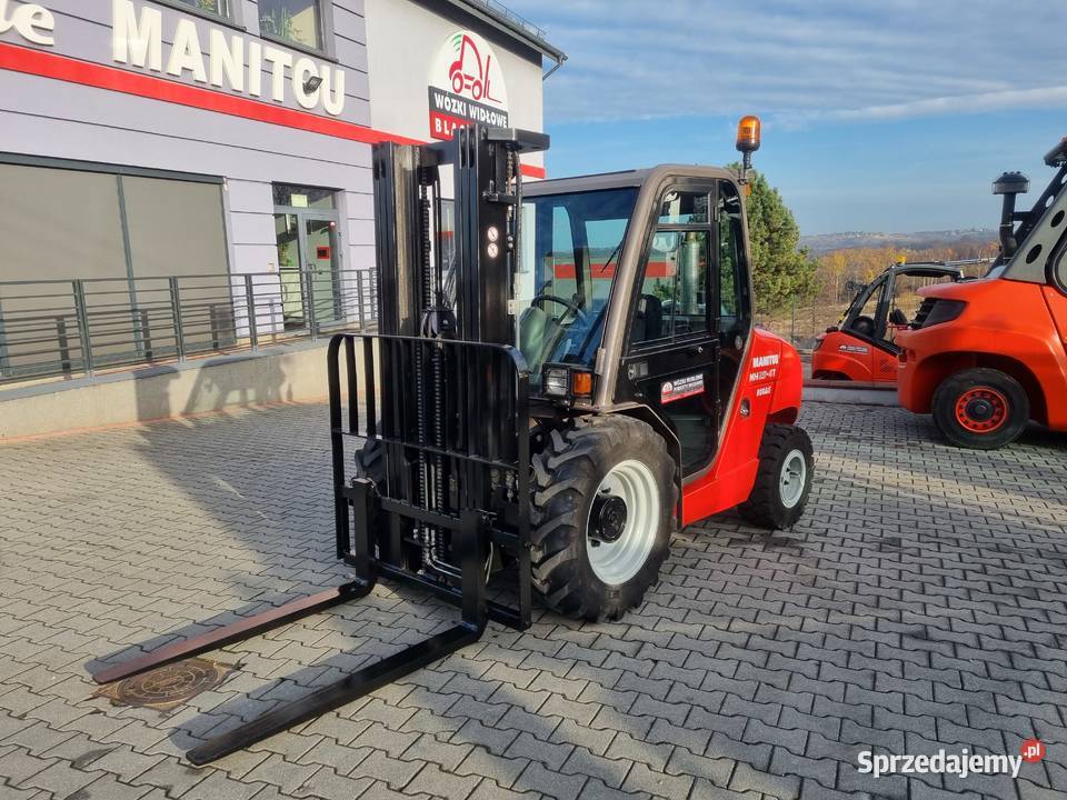 Terenowy wózek widłowy Manitou MH254T 4ST3B Motoryzacja