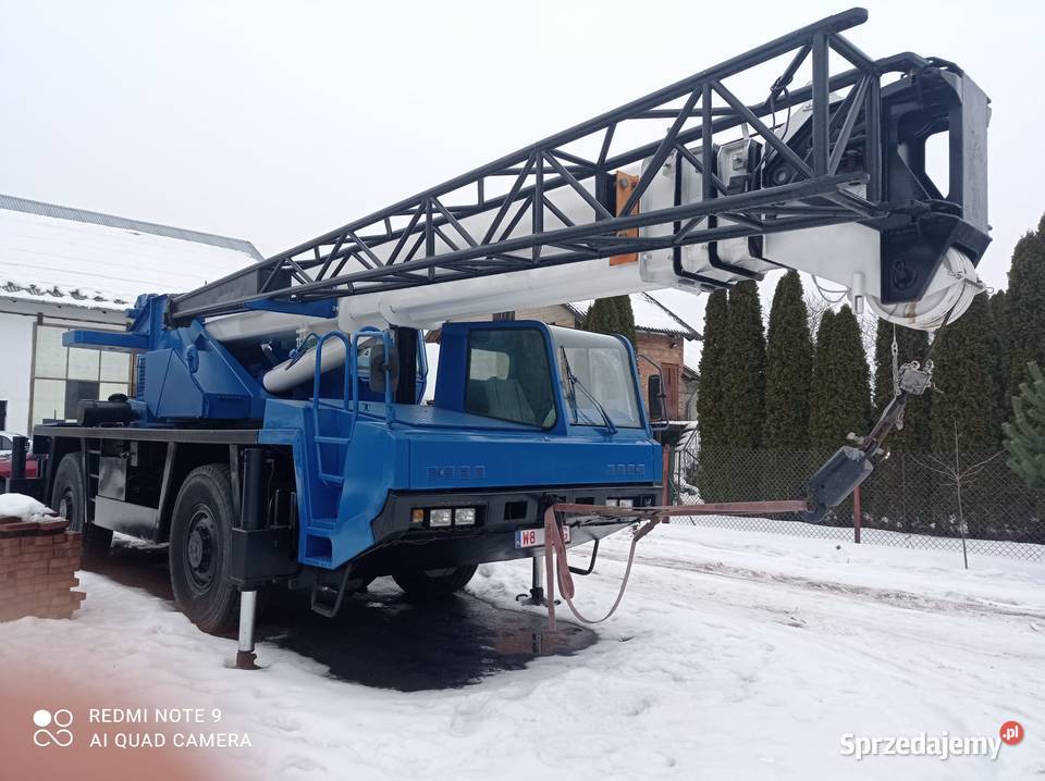 Żuraw mobilny FAUN RTF atf 302 30 ton