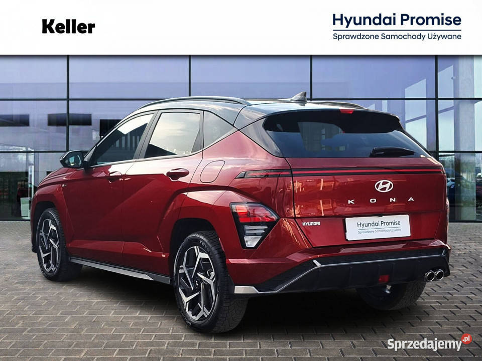 16 198 N LINE Krajowy Automat Dealer Hyundai nieuszkodzony Kona Gliwice