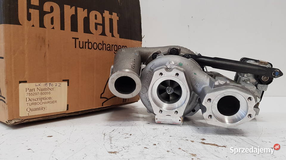 Nowa turbosprężarka firmy GARRETT 755297 mazowieckie Siedlce