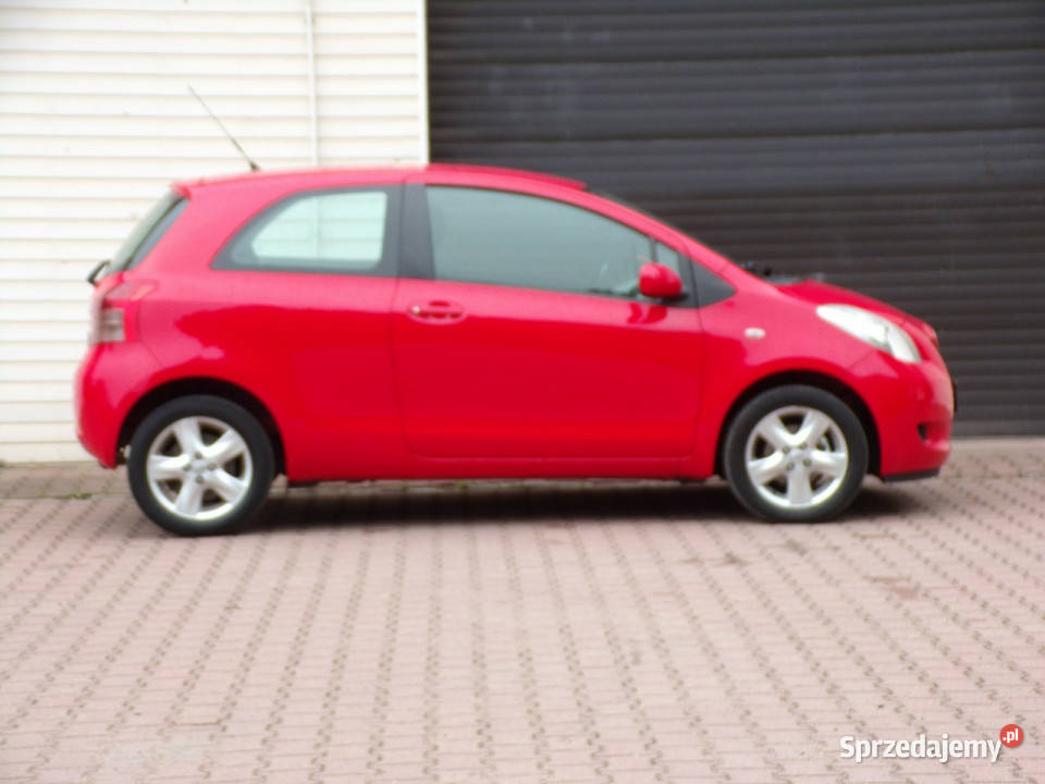 Toyota Yaris Klimatyzacja Gwarancja II 20052011 czerwony Yaris Mikołów
