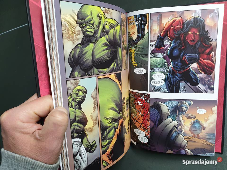 Hulk Rozdarty WKKM tom 134 twarda okładka  Gdynia