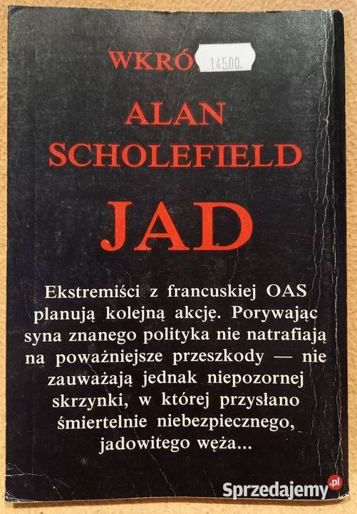 Kryminał Amok G Fox Rok wydania 1991 mazowieckie Warszawa