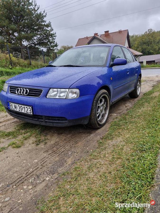 Audi A3 niebieska Samochody osobowe podlaskie Łomża