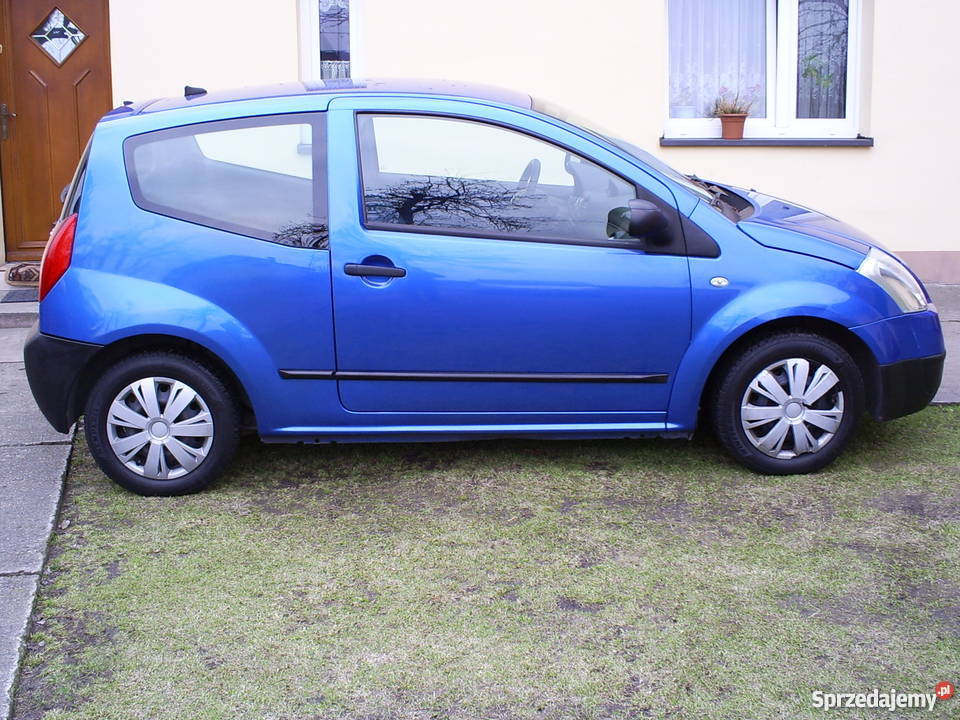 Citroen C2 11b 124100 niebieski opolskie