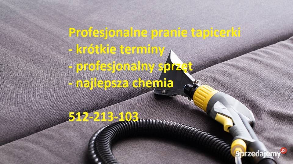 Pranie tapicerki meblowej profesjonalny sprzęt i Poznań