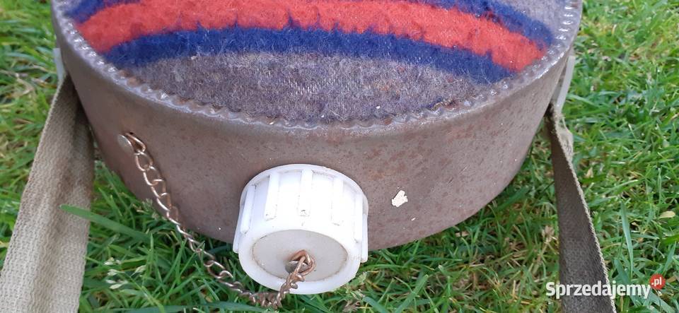 retro pojemnik bukłak bukłaczek turystyczny Tuszkowo