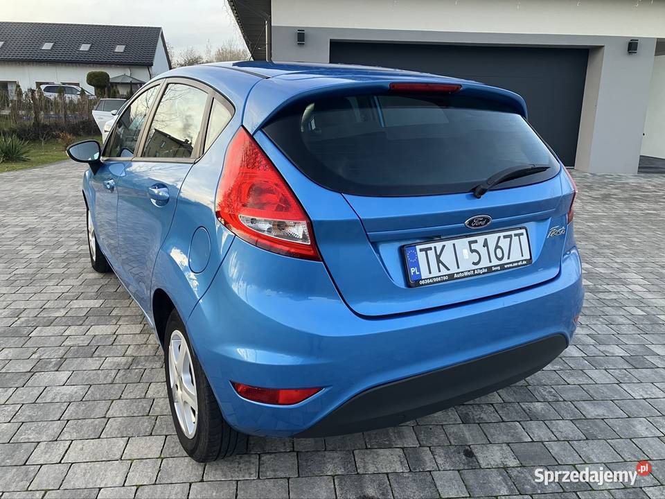 Ford Fiesta niebieski świętokrzyskie Łączna