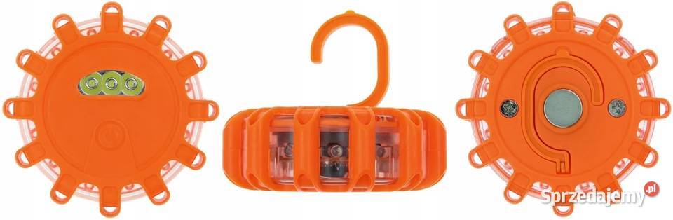 FLARA LED DYSK LAMPA AWARYJNA OSTRZEGAWCZA Wrocław