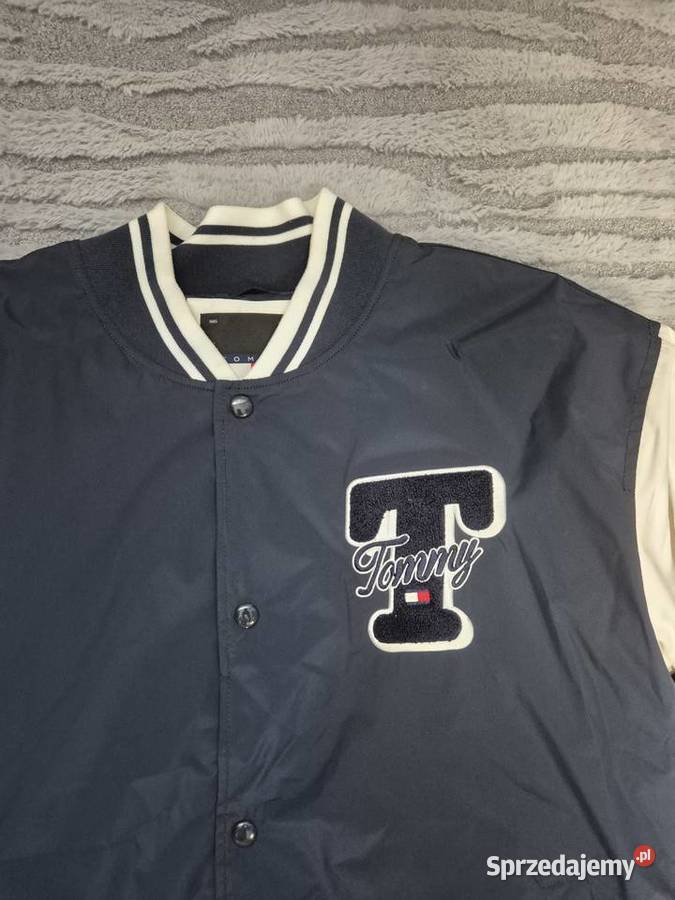 Kurtka bomber szwedka Tommy Hilfiger Bejsbolówka  Kurtki i płaszcze Chorzów