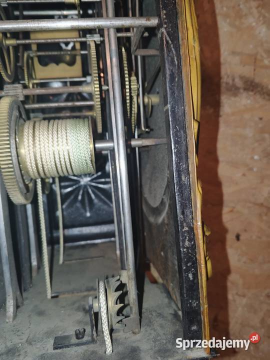 mexanizm zegara sprawny z budzikiem Fałków