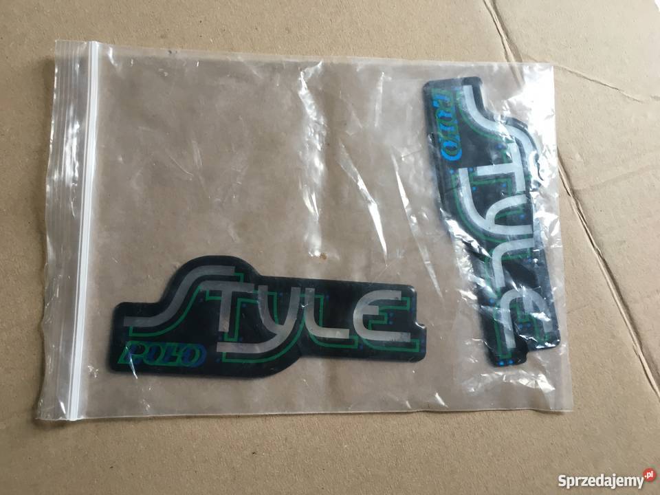 Emblemat Polo Style Volkswagen Polo 86C2F Coupe Chojnice sprzedam