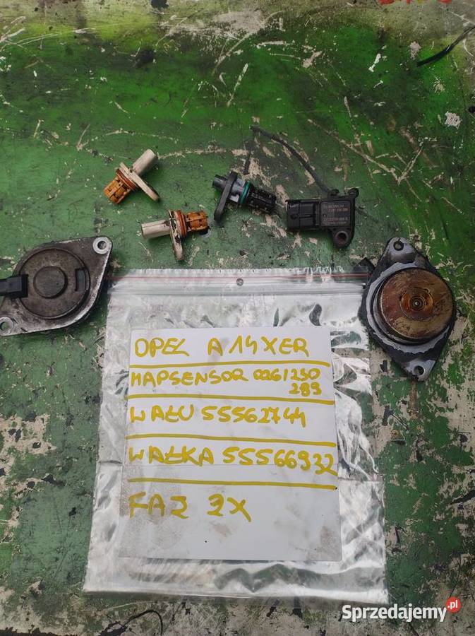 OPEL ASTRA CORSA 14 16V A14XER czujnik wału sprzedam