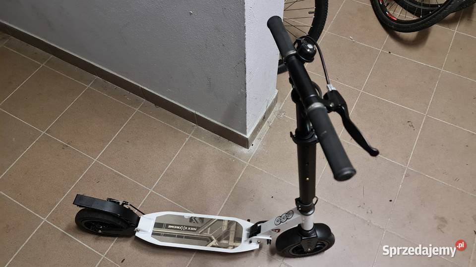 Hulajnoga Miejska Nils Extreme HM208T biała małopolskie Oświęcim