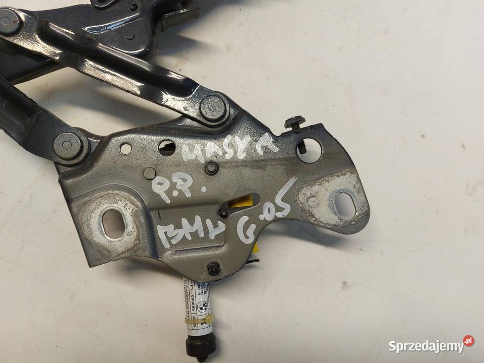 BMW G05 X5 30d 2019r ZAWIAS MASKI PRAWY LEWY Motoryzacja