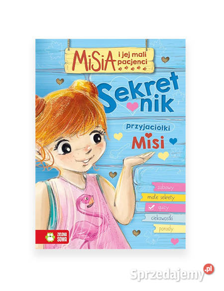 książka sekretnik przyjaciółki Misi Misia i jej Białystok
