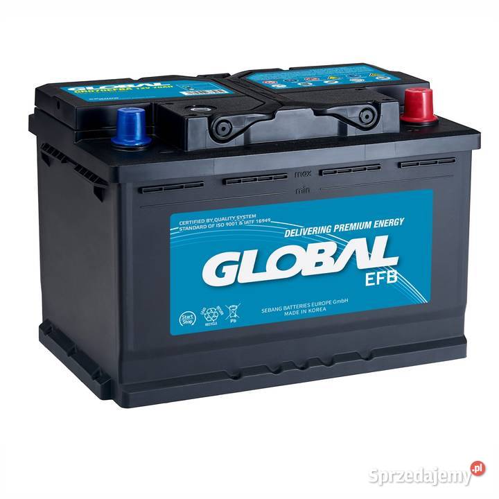 Akumulator Global EFB STARTSTOP 70Ah 680A