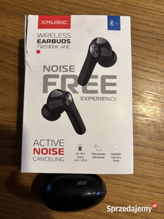 Słuchawki XMUSIC TWS900K ANC Złota