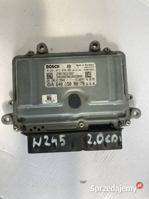 Komputersterownik silnika mercedes A W169 B W245 komputery sprzedam