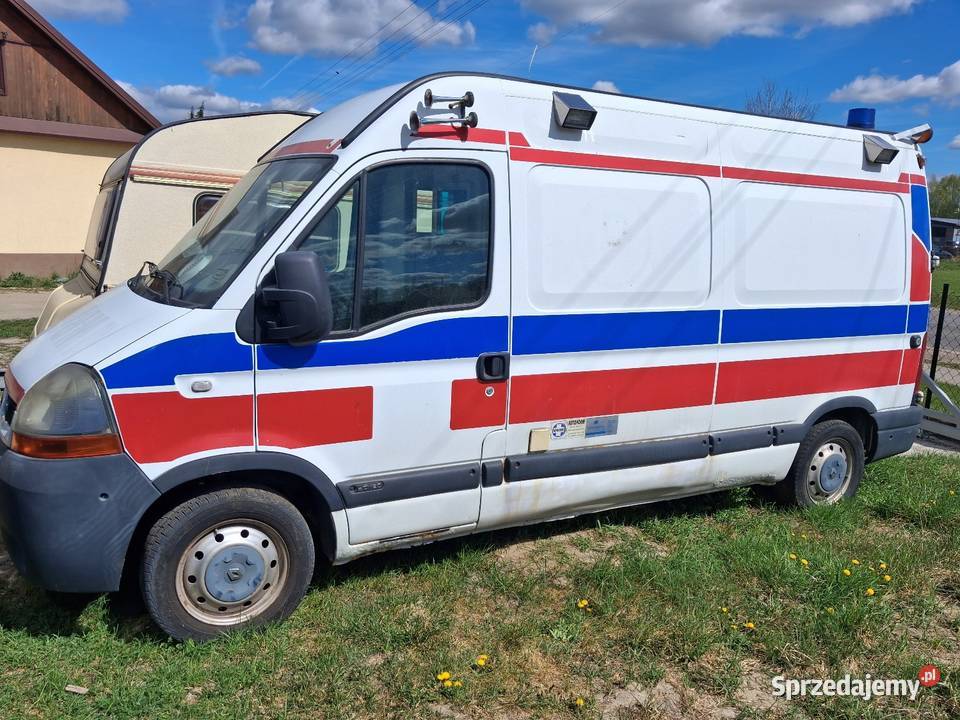 Master 25dci ambulans kampervan ogrzewanie postojowe Międzyrzec Podlaski
