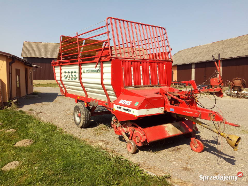 Przyczepa samozbierająca Pottinger Boss w Piskrzyn