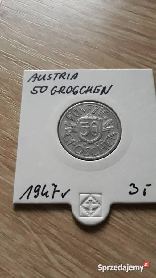 50 Groschen Austria 1947 r Konin sprzedam