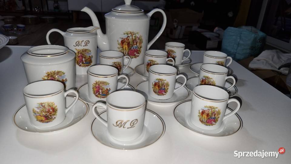 Serwis Kawowy Porcelana Francuska Limoges Wola Podłężna sprzedam