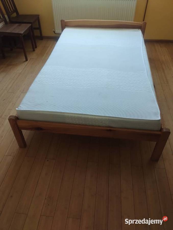 Łóżko drewniane z materacem bez materaca Pozostałe Zamość