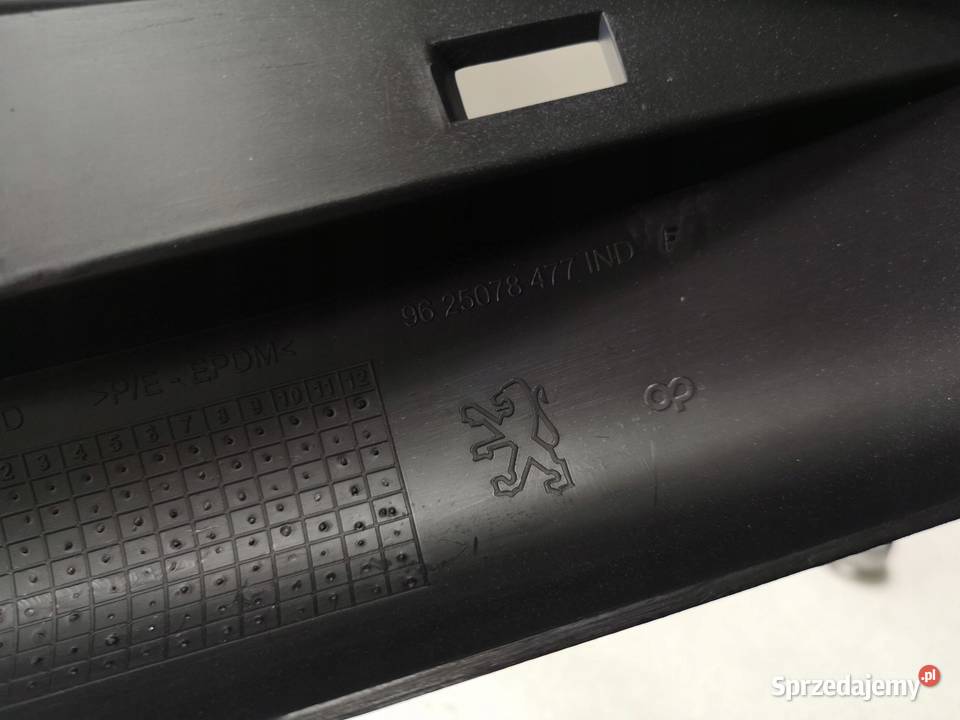 ZDERZAK PRZEDNI PRZÓD PEUGEOT 206 9809 ORYGINAŁ