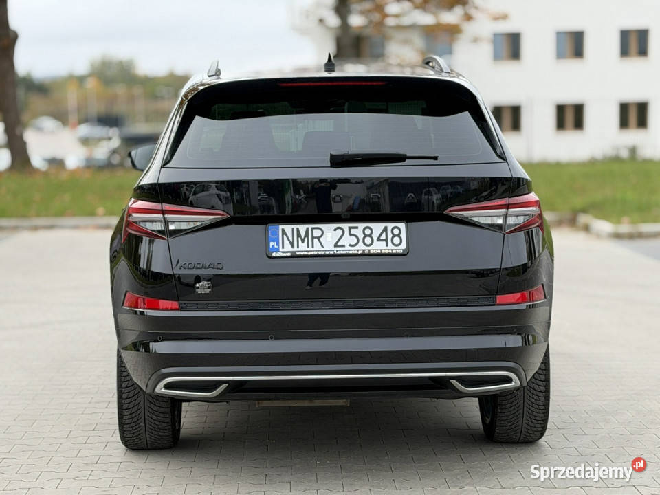 koda Kodiaq 20 TDI 150 FULL LED SportLine światła LED warmińsko-mazurskie Mrągowo sprzedam