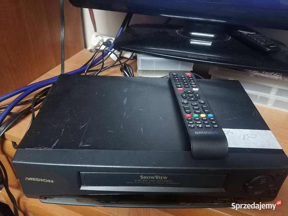 Magnetowid VHS Medion MD 9023 HIFI stereo pilot śląskie Częstochowa sprzedam