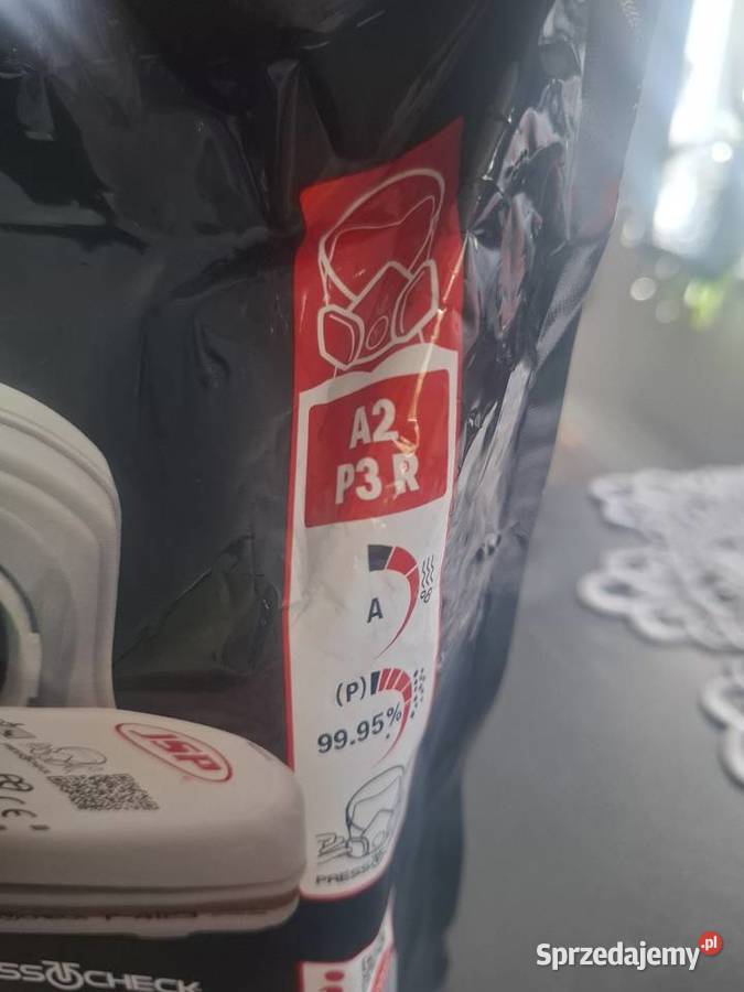 Filtropochłaniacz JSP PressToCheck A2P3 gazy Szczecin