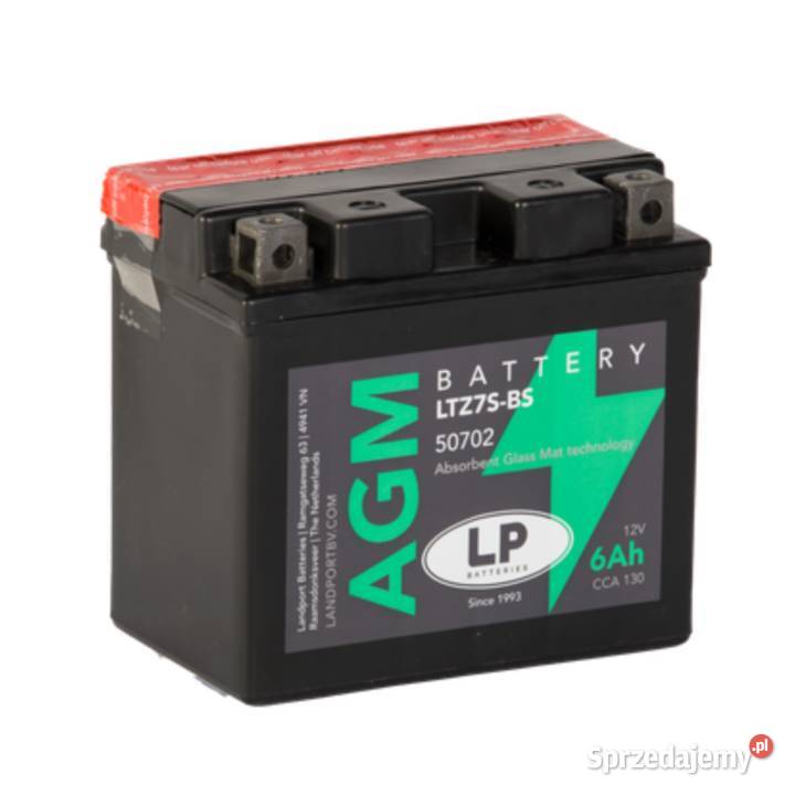 Akumulator motocyklowy Landport LTZ7SBS 6Ah 130A Gniezno sprzedam
