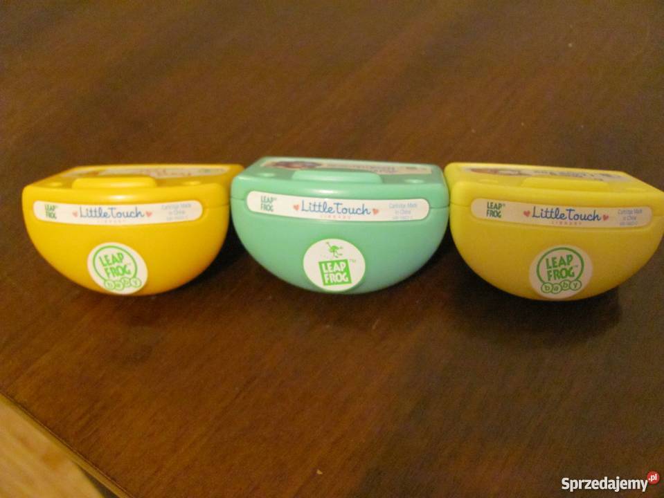 Leap Frog karty dyskietki Little Touch czytanki Zamość sprzedam