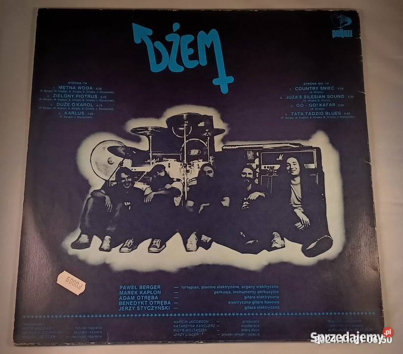 Dżem The Band Plays On NM rock małopolskie Kraków