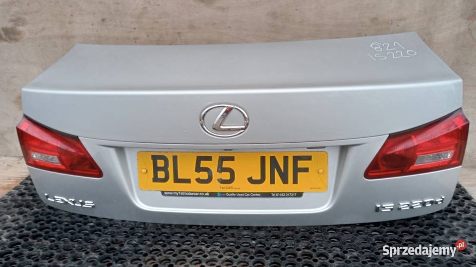 LEXUS IS220 SEDAN KLAPA TYŁ 1G1 osobowe Zbierkowo sprzedam
