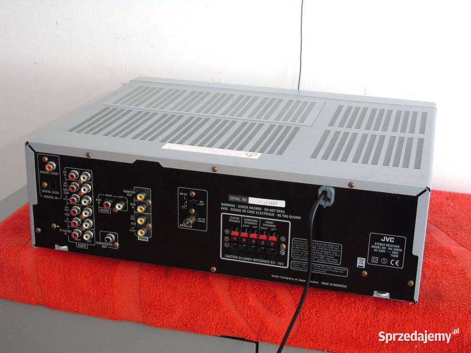 Amplituner JVC RX5062S korektor mocny WYSYŁKA Amplitunery
