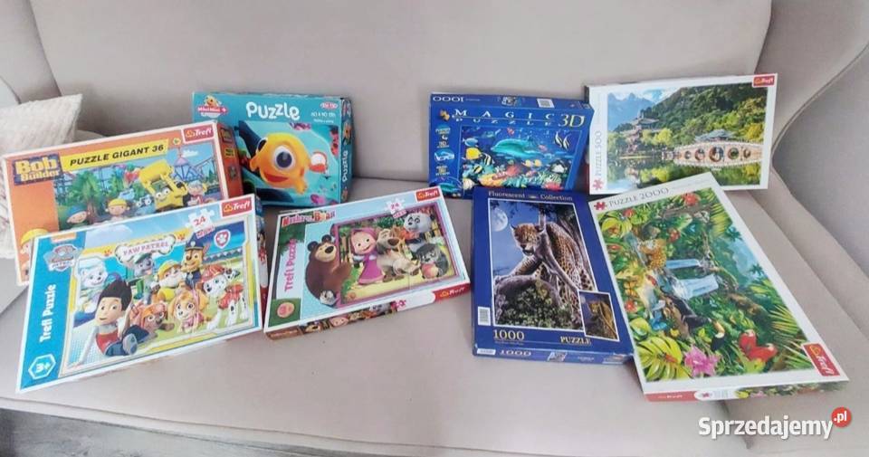 Zestaw puzzli dzieci i dorosłych komplet 60 Wrocław