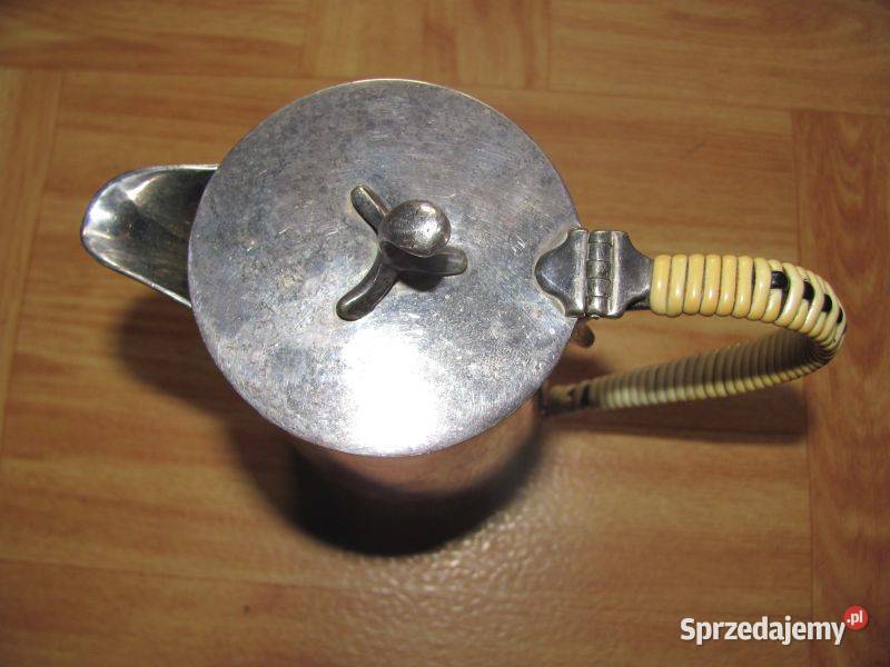 dzbanek zaparzacz platerowany srebrem EPNS antyk Zamość